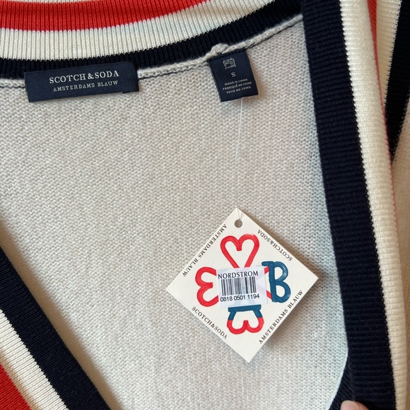 NWT Scotch and Soda luxury longline lambs wool women’s sweater size S - Picture 8 of 8